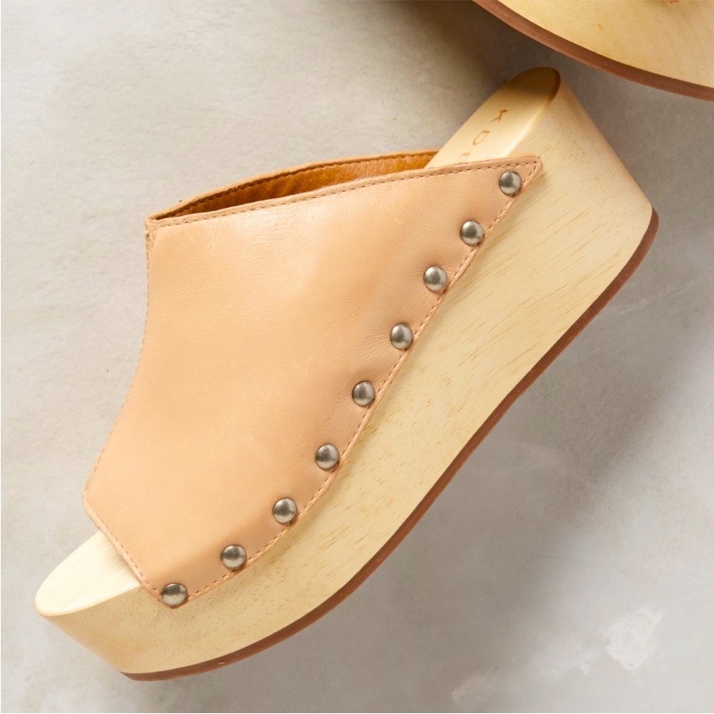 KDB Anthropologie Nordstrom Kelsi Dagger Brooklyn Studded Platform Size 7.5M